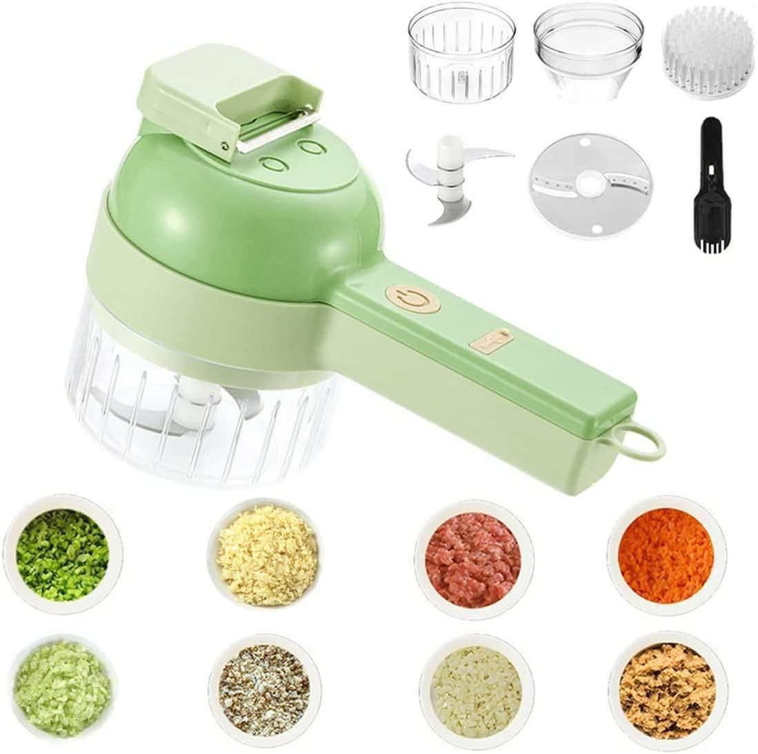 Slice, Grind, Mix and Store - All in One!