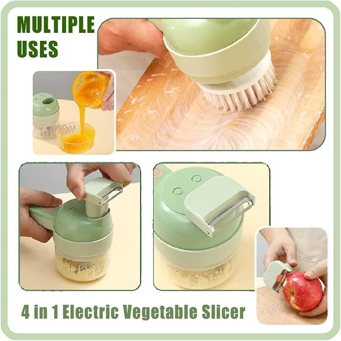 Slice, Grind, Mix and Store - All in One!