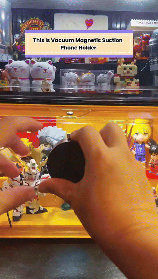 Vacuum Magnetic Suction Phone Holder