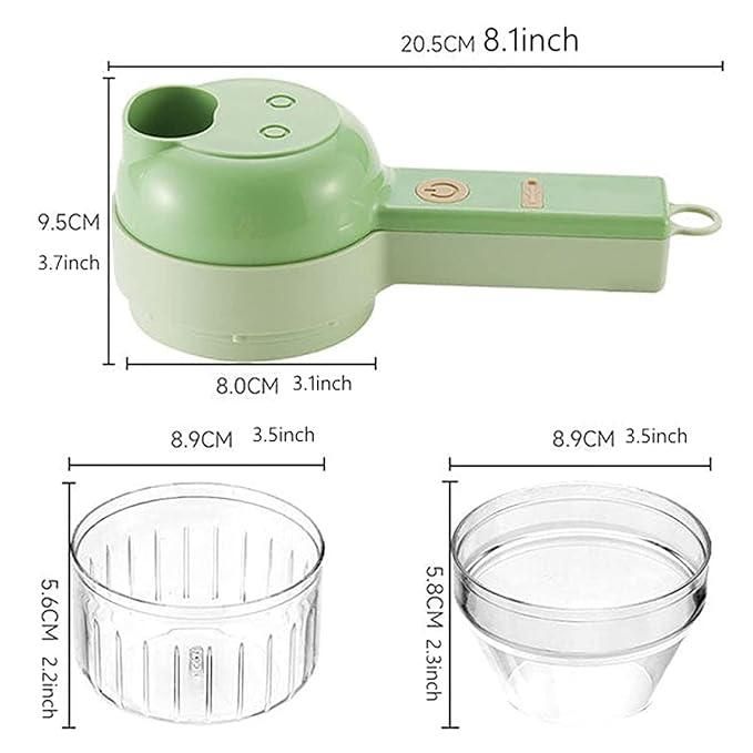 Slice, Grind, Mix and Store - All in One!