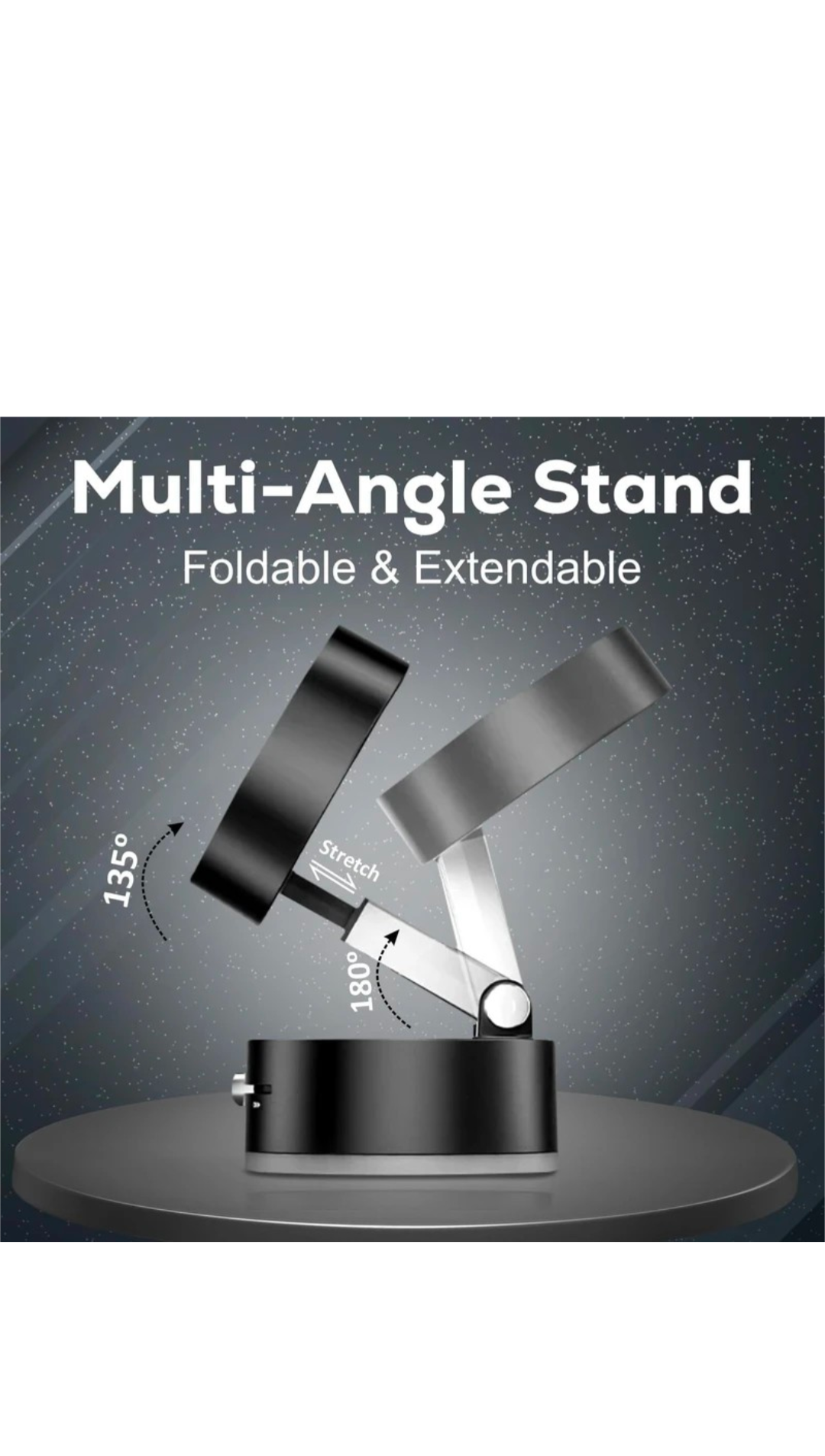 Vacuum Magnetic Suction Phone Holder